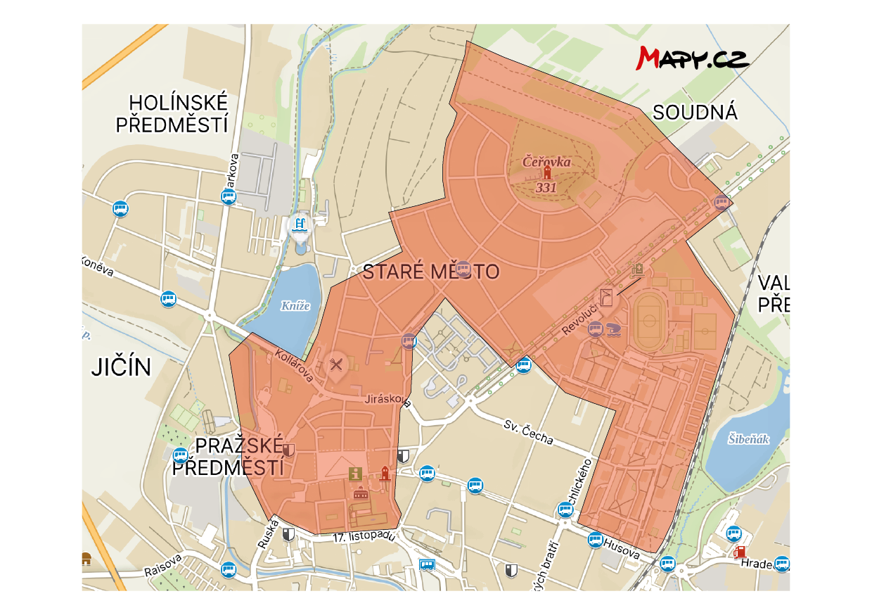 Mapa omezení