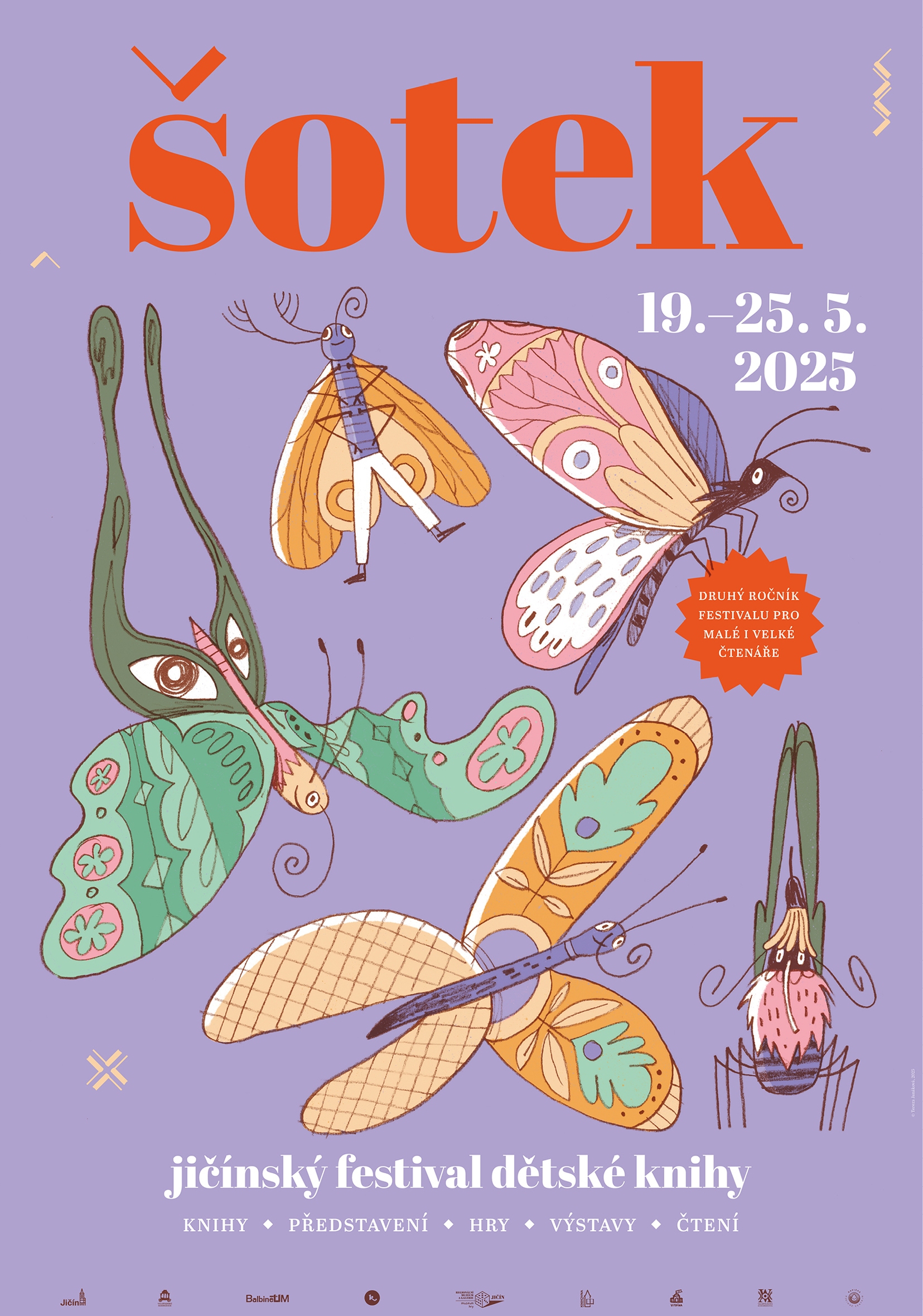 plakát Šotek - jičínský festival dětské knihy