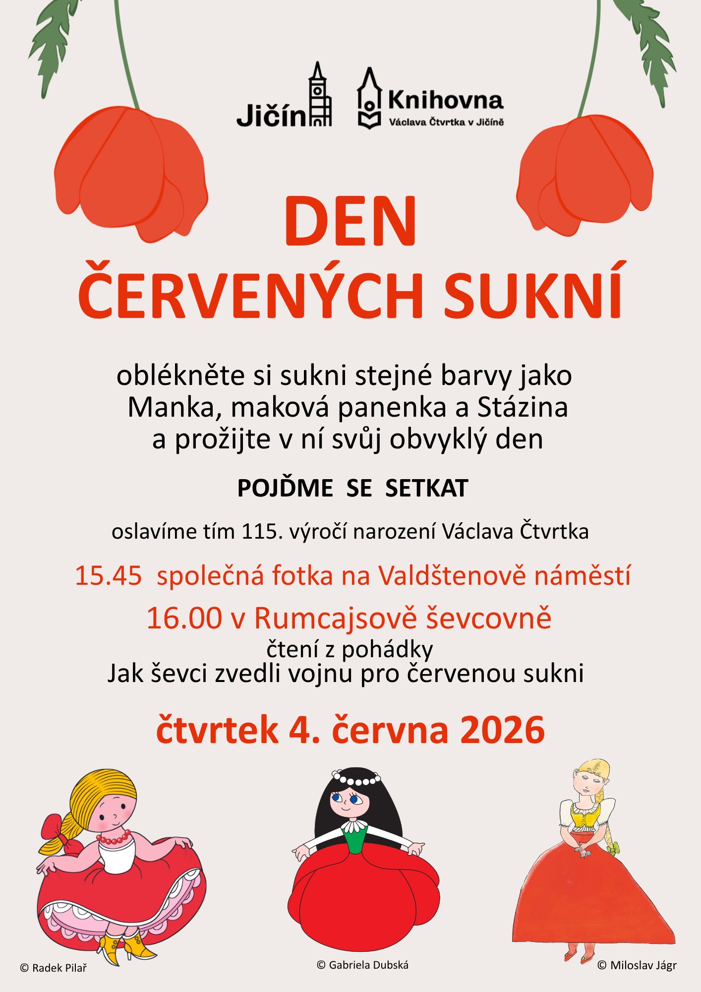 Den červených sukní