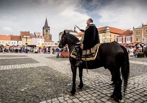 Albrecht z Valdštejna na Valdštejnově náměstí