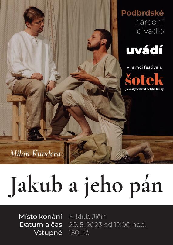 Plakát Jakub a jeho pán