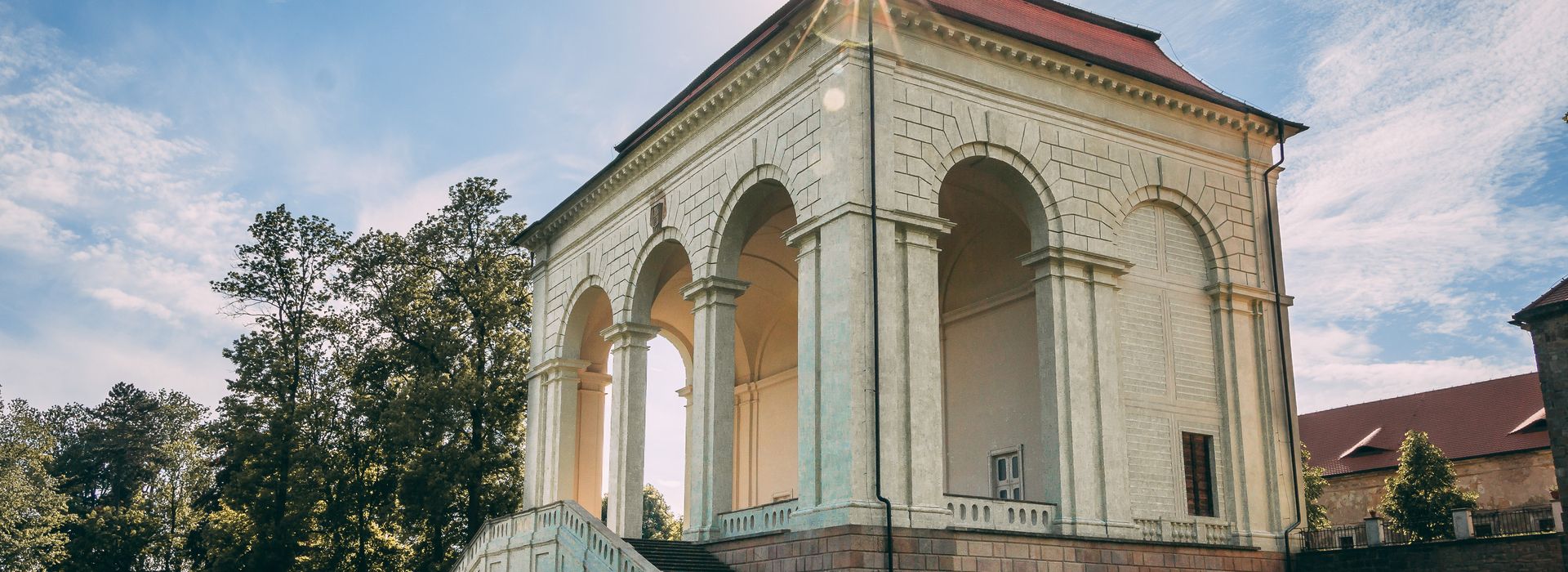 Die Wallenstein Loggia in Jičín
