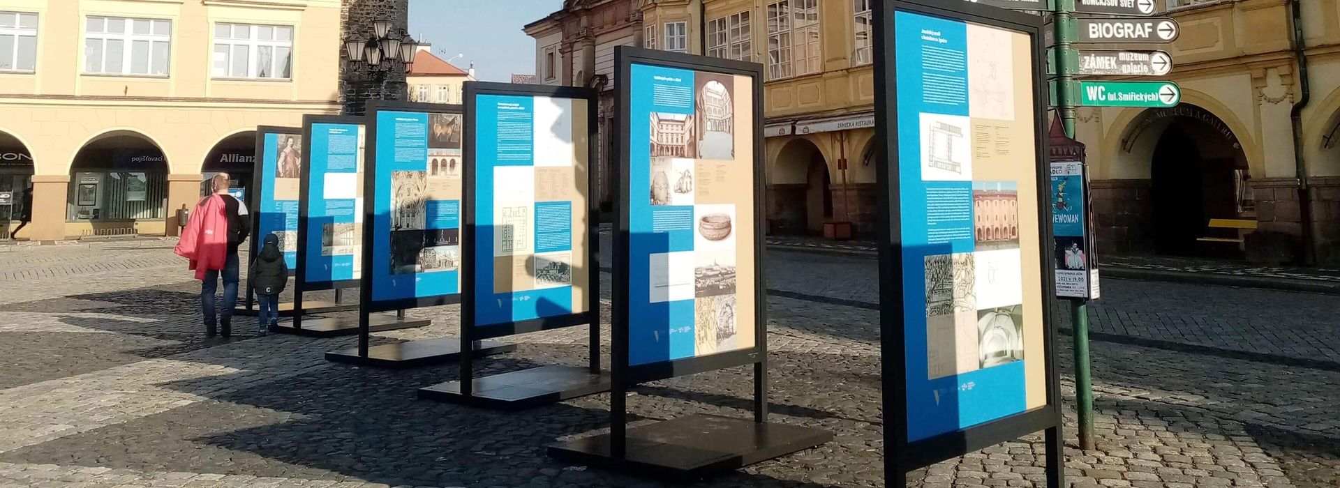 Jičín Výstava na Valdštejnově náměstí