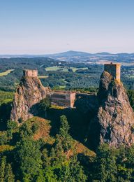 Ruine der Burg Trosky