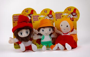 plyšák Rumcajs Manka Cipísek