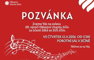 Výročí charita Jičín