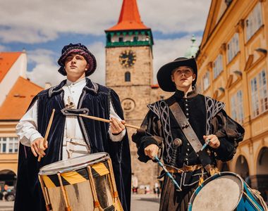 Drummers on the Walenstein Square