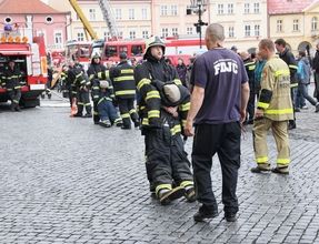 Prvomájové oslavy v centru Jičína